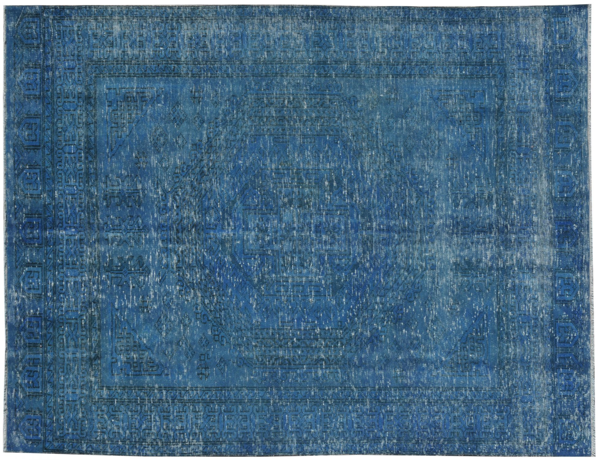 Tappeto Vintage  blau <br/>270 x 194 cm