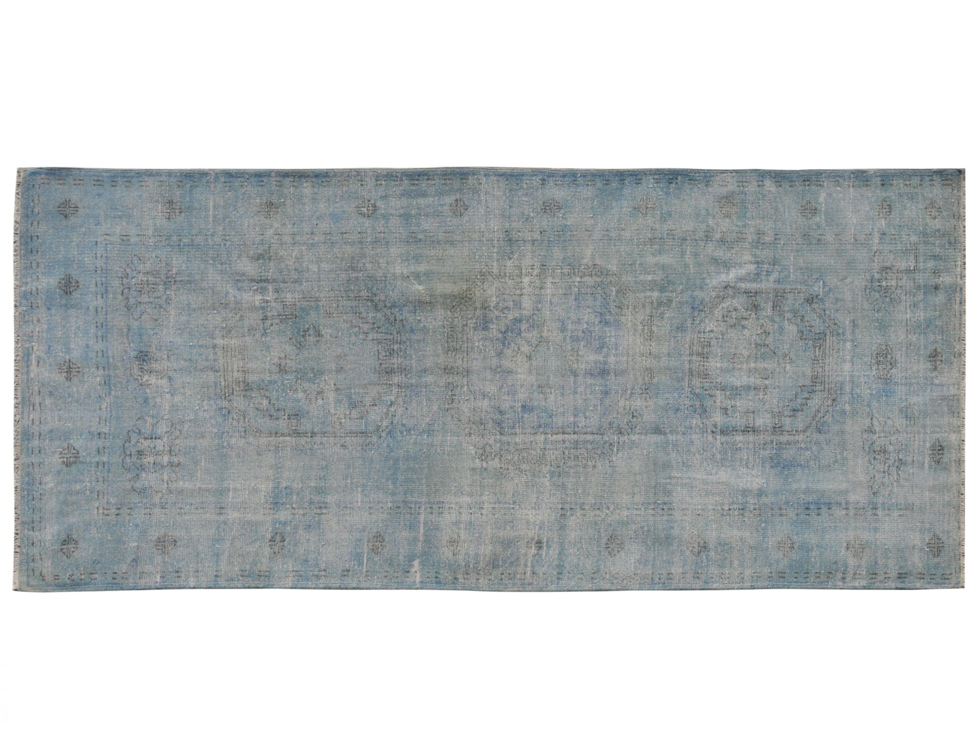 Tappeto Vintage  blau <br/>334 x 151 cm