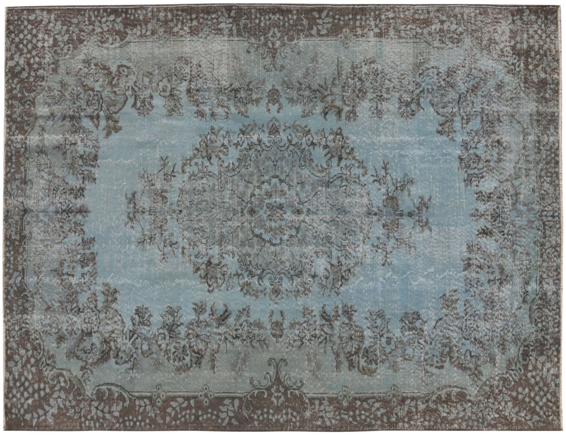 Vintage Teppich  blau <br/>261 x 195 cm