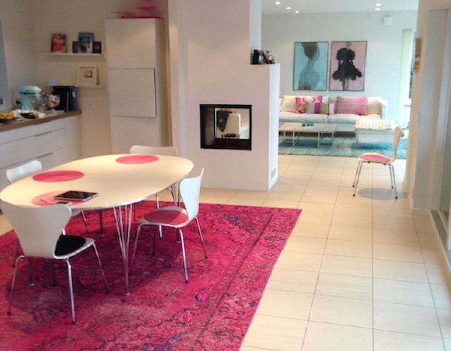 Our Vintage Carpets Make A Contemporary Statement in Sweden