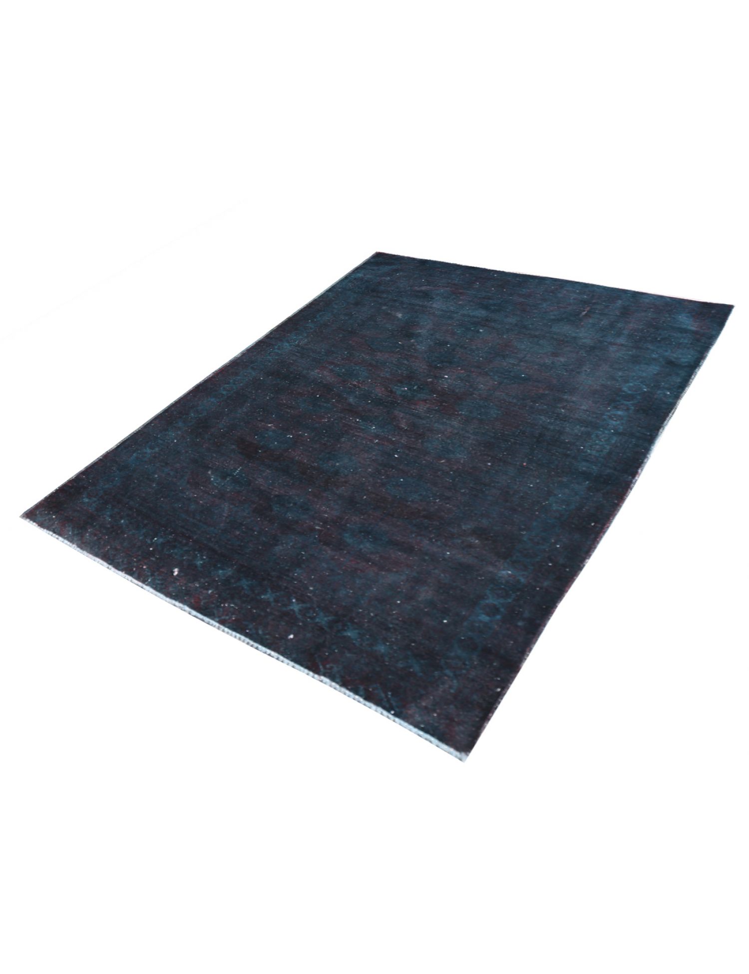 Vintage Tæppe  blå  171 x 114 cm