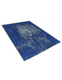 Blå Persien Vintage Tæppe  341 x 254 cm