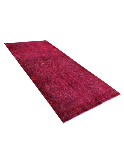 Rojo Persia Alfombra vintage 252 x 118 cm - view 1