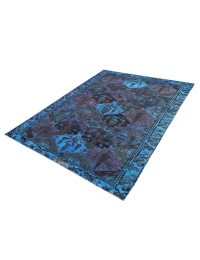 Blau Persien Vintage Teppich 295 x 150 cm - view 2