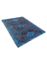 Blau Persien Vintage Teppich 295 x 150 cm - view 3