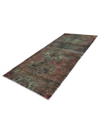 Blu Persiano Tappeto Vintage 240 x 60 cm - view 1