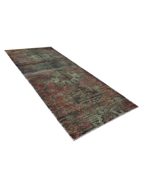 Blau Persien Vintage Teppich  240 x 60 cm