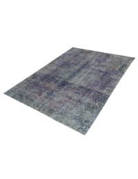 Blu Persiano Tappeto Vintage 244 x 157 cm - view 1