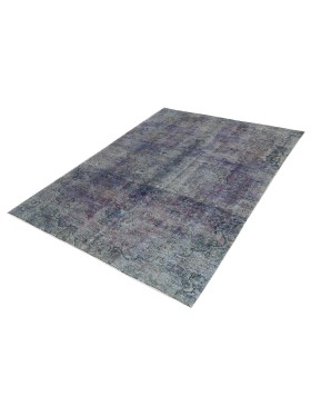 Blauw Perzië Vintage Tapijt  244 x 157 cm