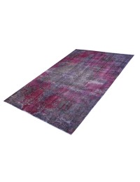 Viola Persiano Tappeto Vintage 270 x 160 cm - view 1