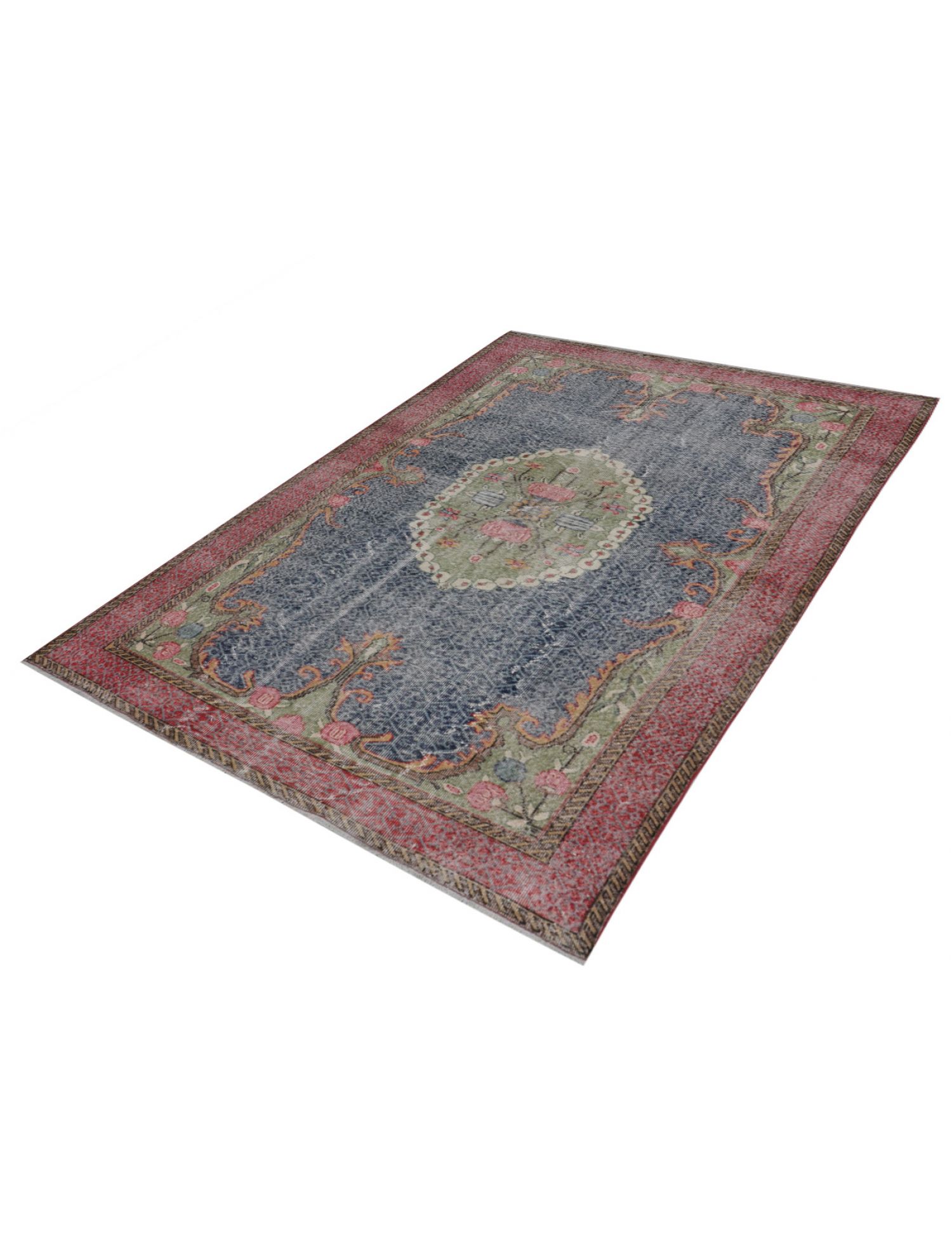 Lila Turkiet Vintage Matta  294 x 188 cm - Unik handgjord matta