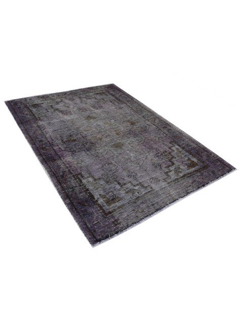 Grau Persien Vintage Teppich  123 x 95 cm