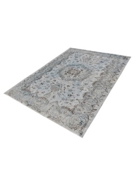 Blå Turkiet Vintage Matta  283 x 177 cm