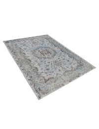 Blau Türkei Vintage Teppich  283 x 177 cm