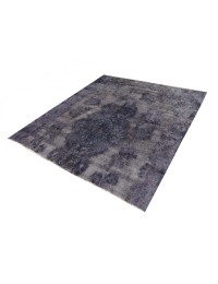 Púrpura Persa Alfombra vintage 182 x 192 cm - view 3