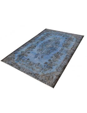  Vintage Tapis 298 X 181 bleu