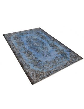  Vintage Tapis 298 X 181 bleu