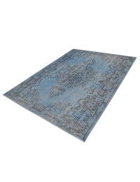 Blau Türkei Vintage Teppich 286 x 185 cm - view 1