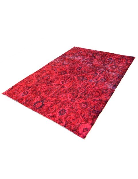 Rot Persien Vintage Teppich  245 x 190 cm