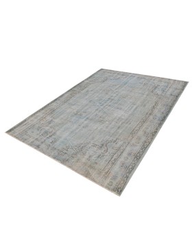 Blå Tyrkia Vintage Teppe  285 x 190 cm