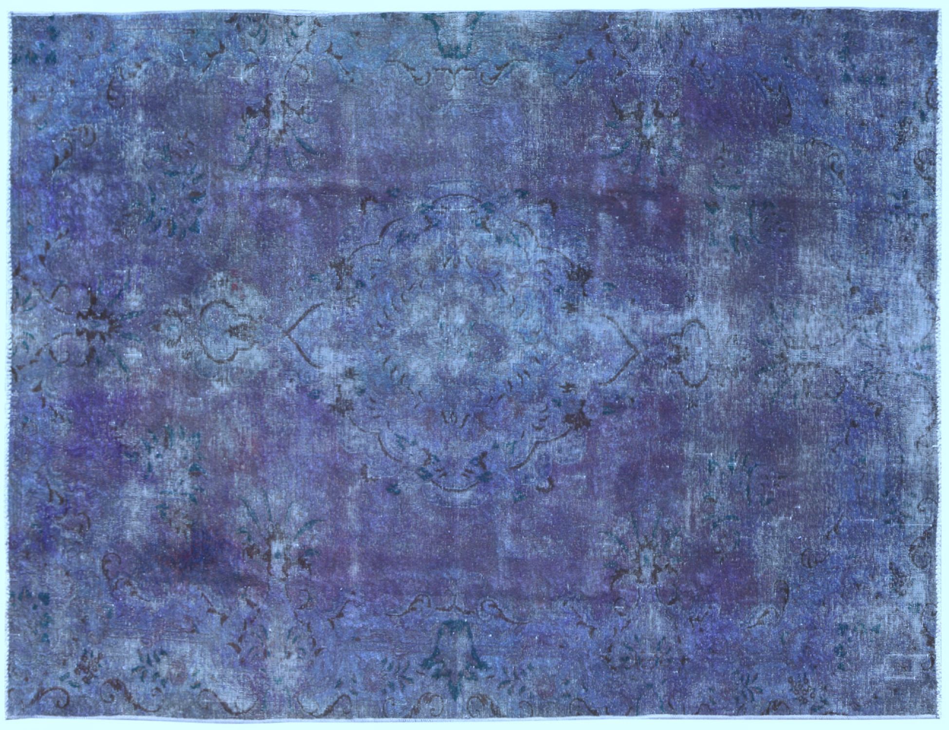 Tappeto Vintage  blu <br/>267 x 183 cm