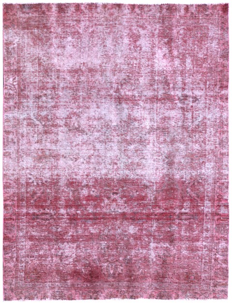 Rot Persien Vintage Teppich 275 x 164 cm