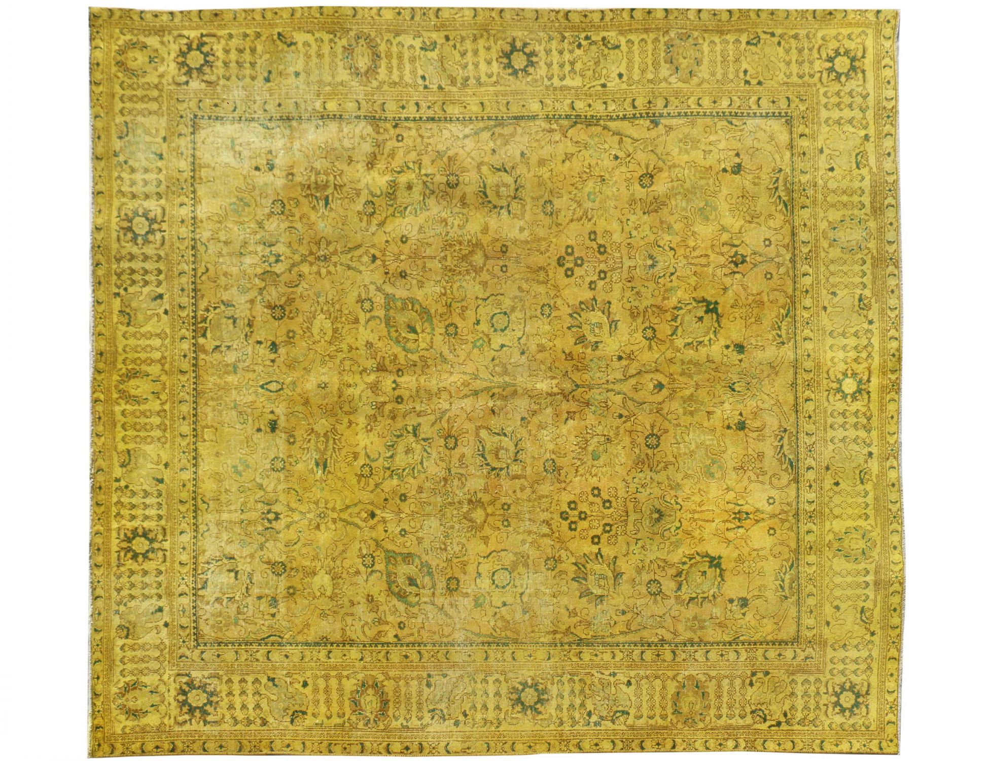 Tappeto Vintage  giallo <br/>330 x 290 cm