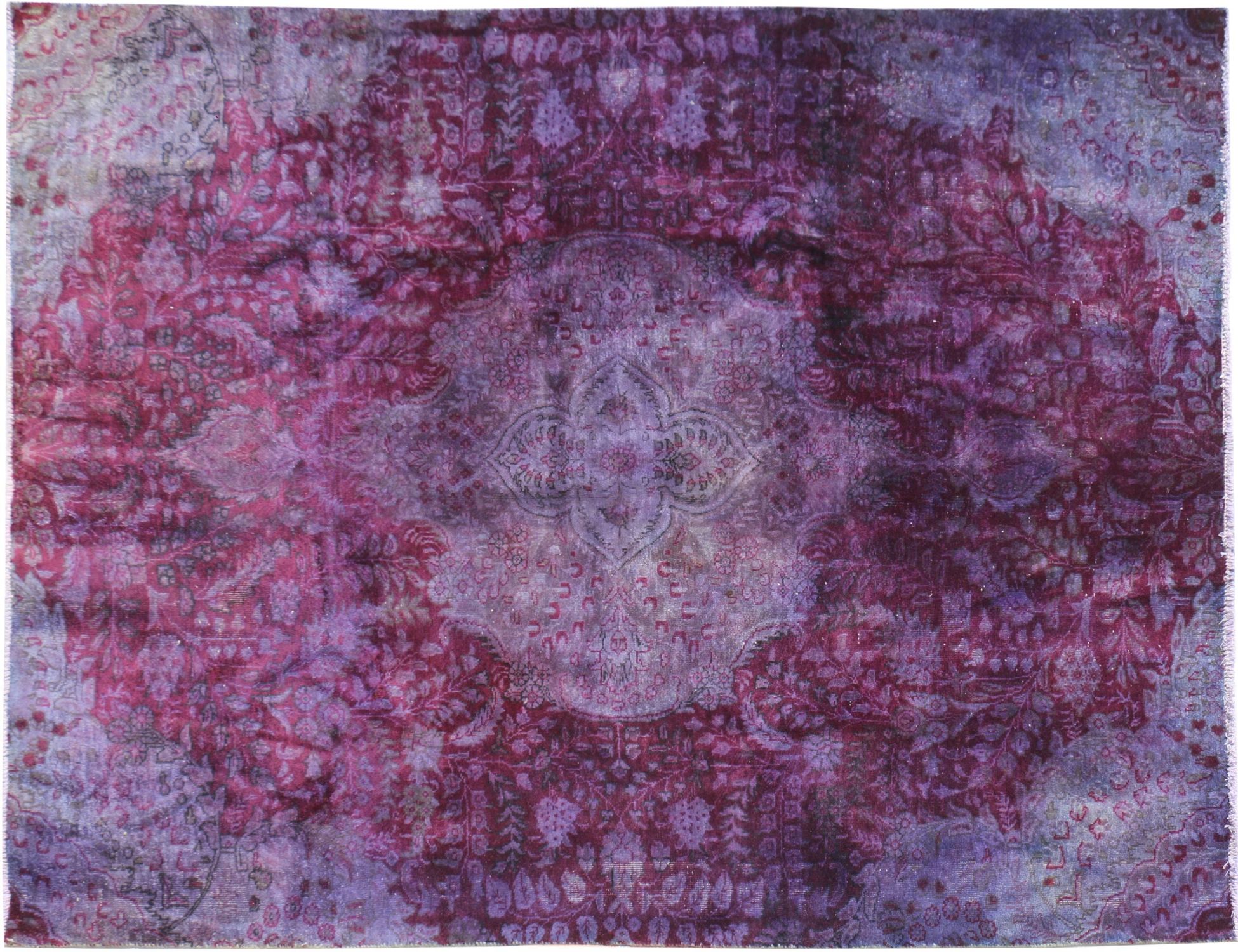 Tappeto Vintage  viola <br/>260 x 206 cm