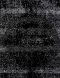 Sort Persien Vintage Tæppe 290 x 258 cm - view 1