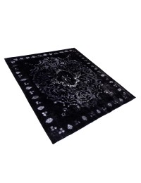 Schwarz Persien Vintage Perserteppich  376 x 300 cm