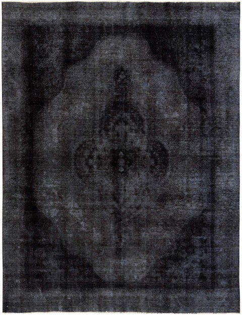 Schwarz Persien Vintage Perserteppich 385 x 288 cm
