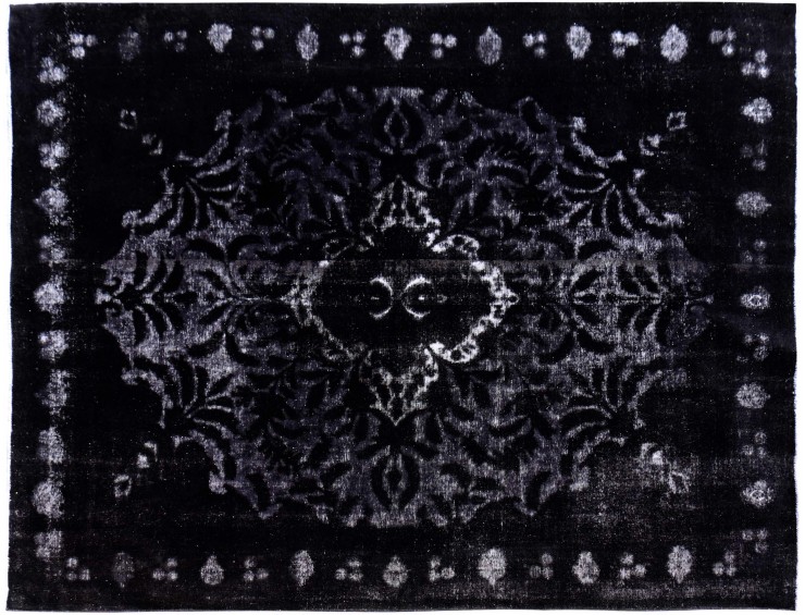 Svart Persien Vintage Matta  376 x 300 cm