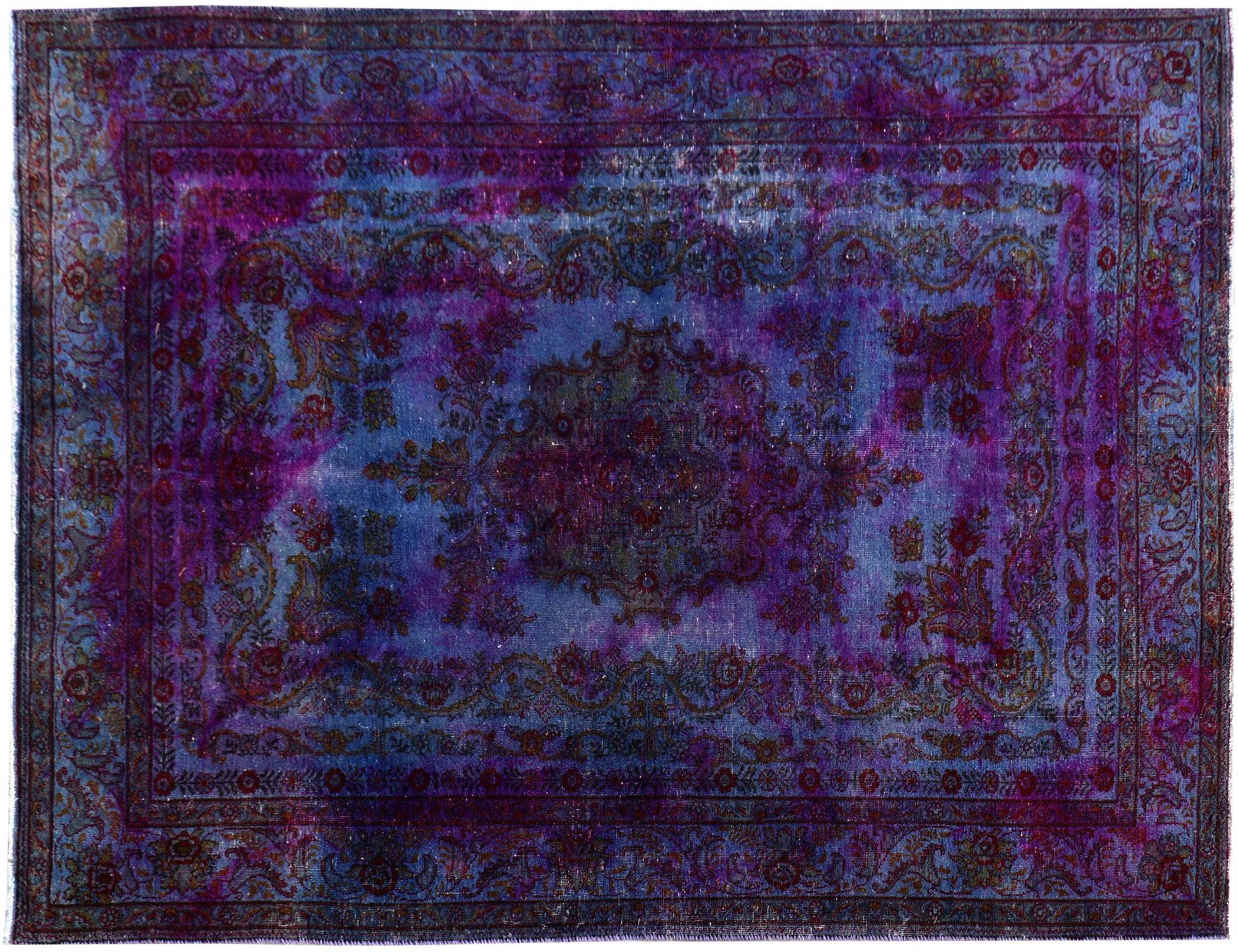 Tappeto Vintage  blu <br/>285 x 198 cm