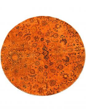Vintage Tapis 170 X 170 orange