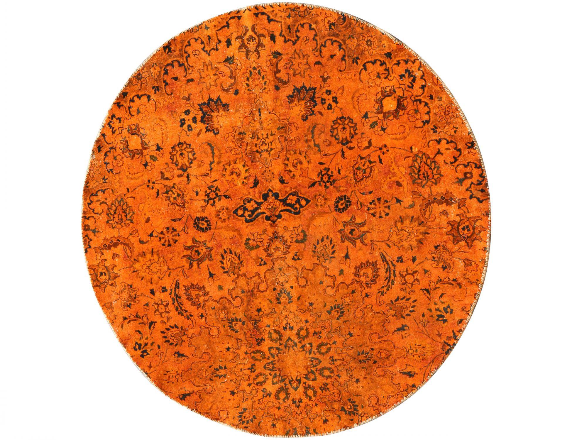Tappeto Vintage  arancione <br/>170 x 170 cm