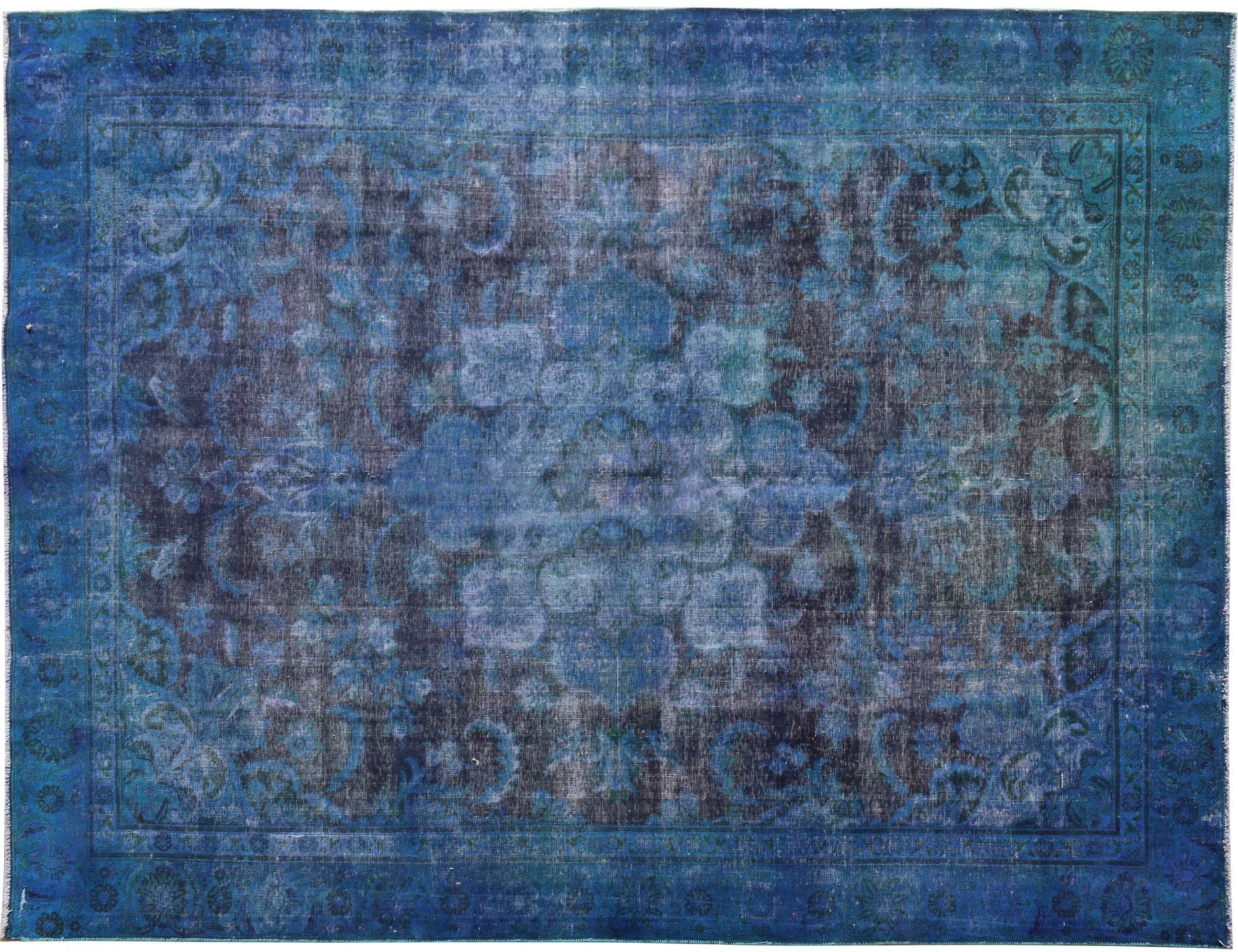 Vintage Perserteppich  blau <br/>386 x 287 cm