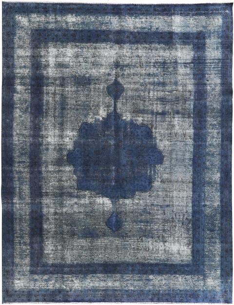 Blau Persien Vintage Teppich 392 x 295 cm