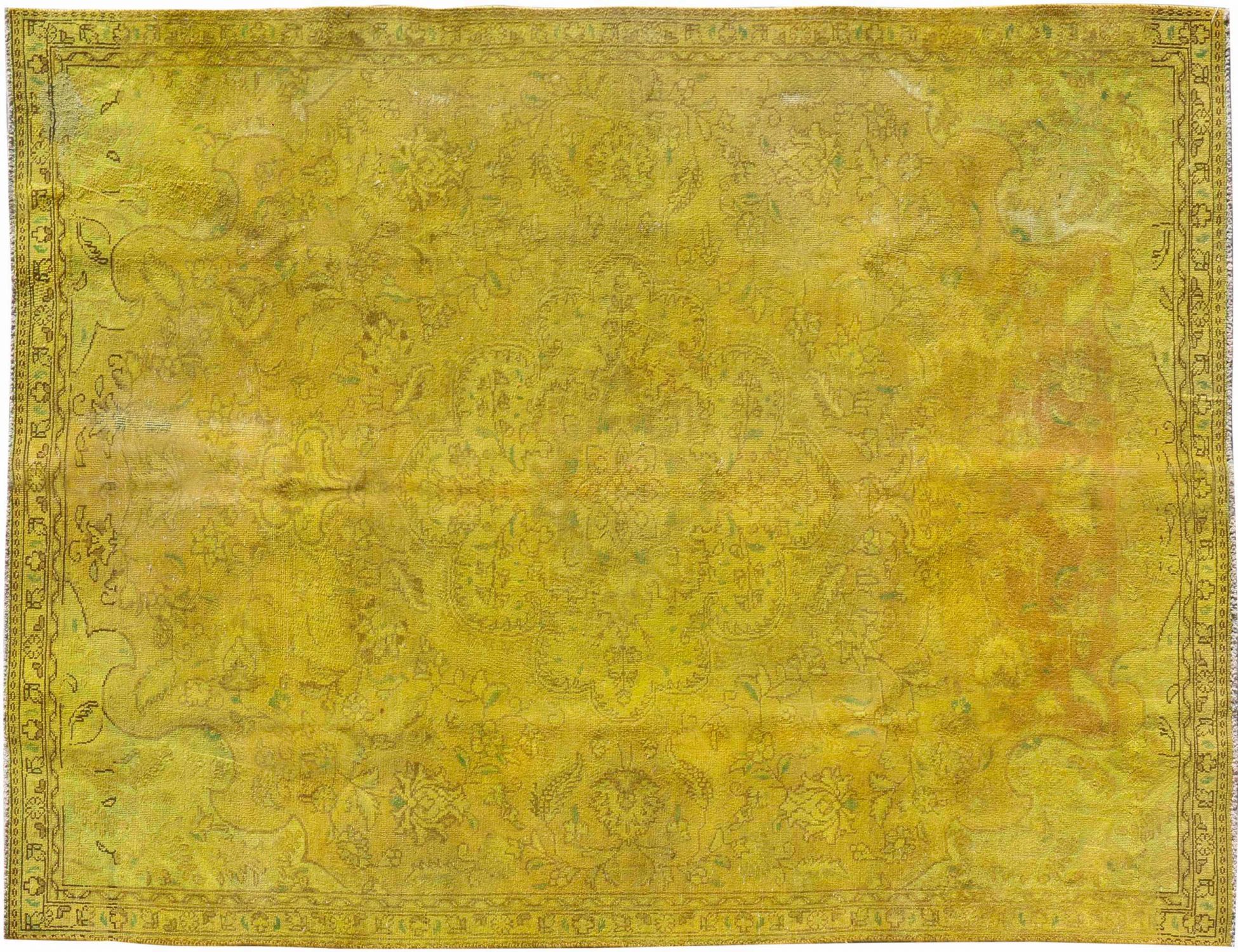 Tappeto Vintage  giallo <br/>260 x 178 cm