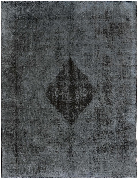 Schwarz Persien Vintage Teppich  393 x 300 cm