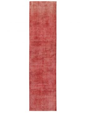 Tappeto Vintage 340 X 98 rosso