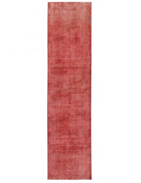 Alfombra vintage 340 X 98 rojo