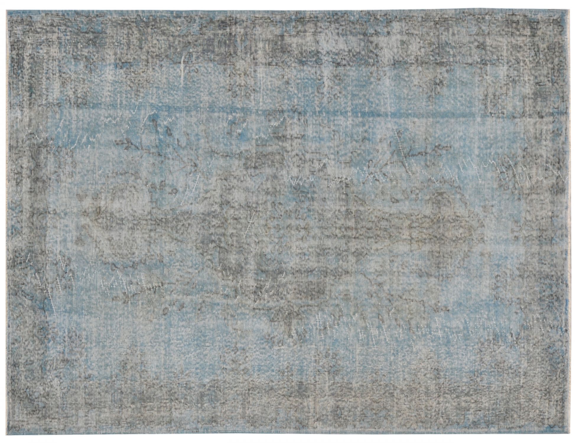  Vintage Tapijt  blauw <br/>276 x 175 cm
