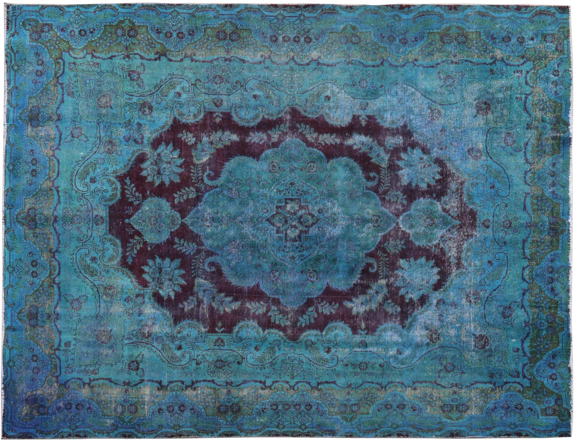 Tappeto Vintage  viola <br/>368 x 280 cm