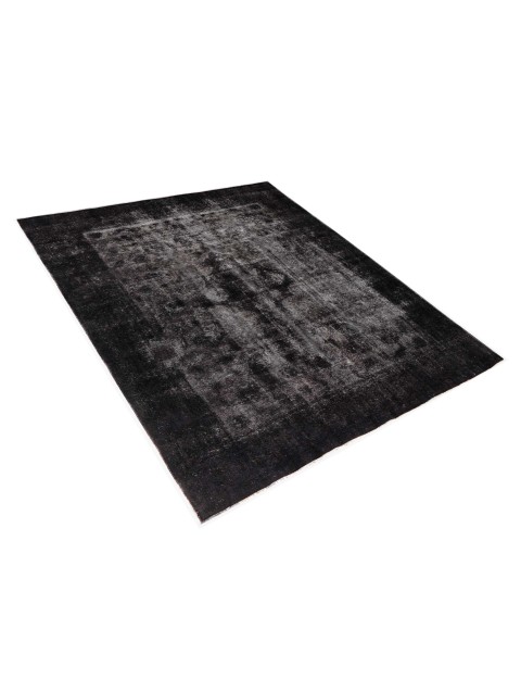 Schwarz Persien Vintage Perserteppich  387 x 307 cm