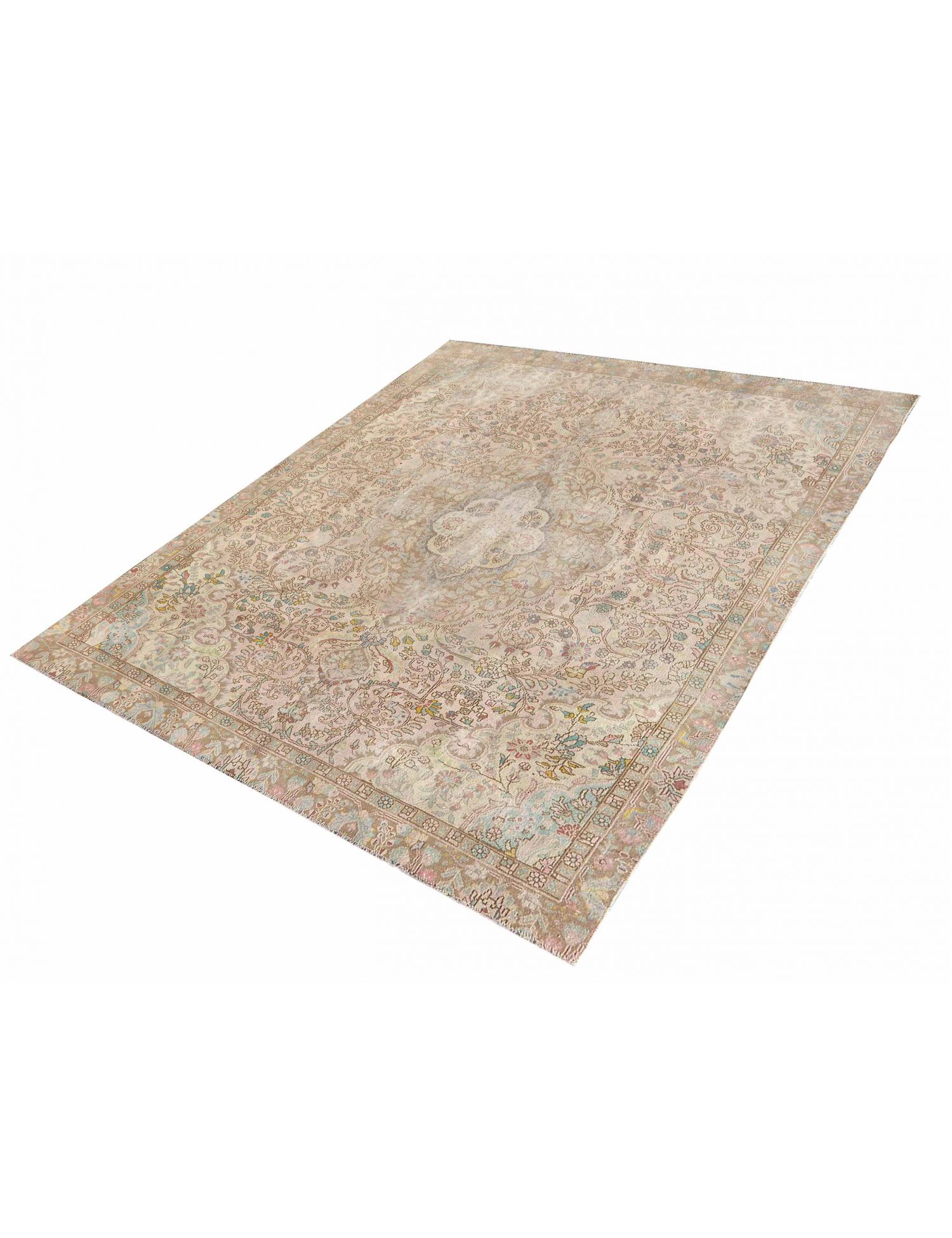 Retro Perserteppich  beige <br/>345 x 260 cm