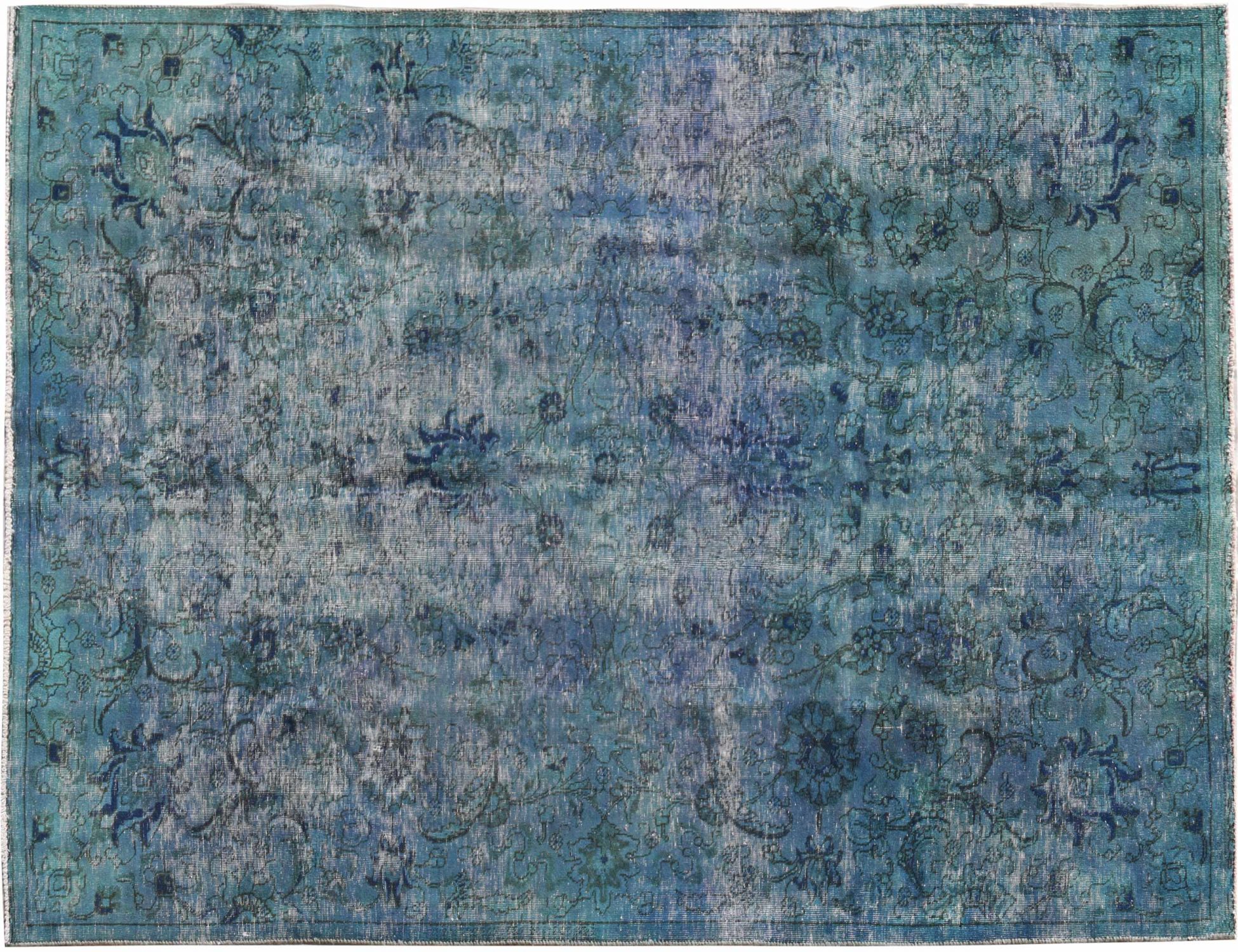 Tappeto Vintage  turchese <br/>300 x 196 cm