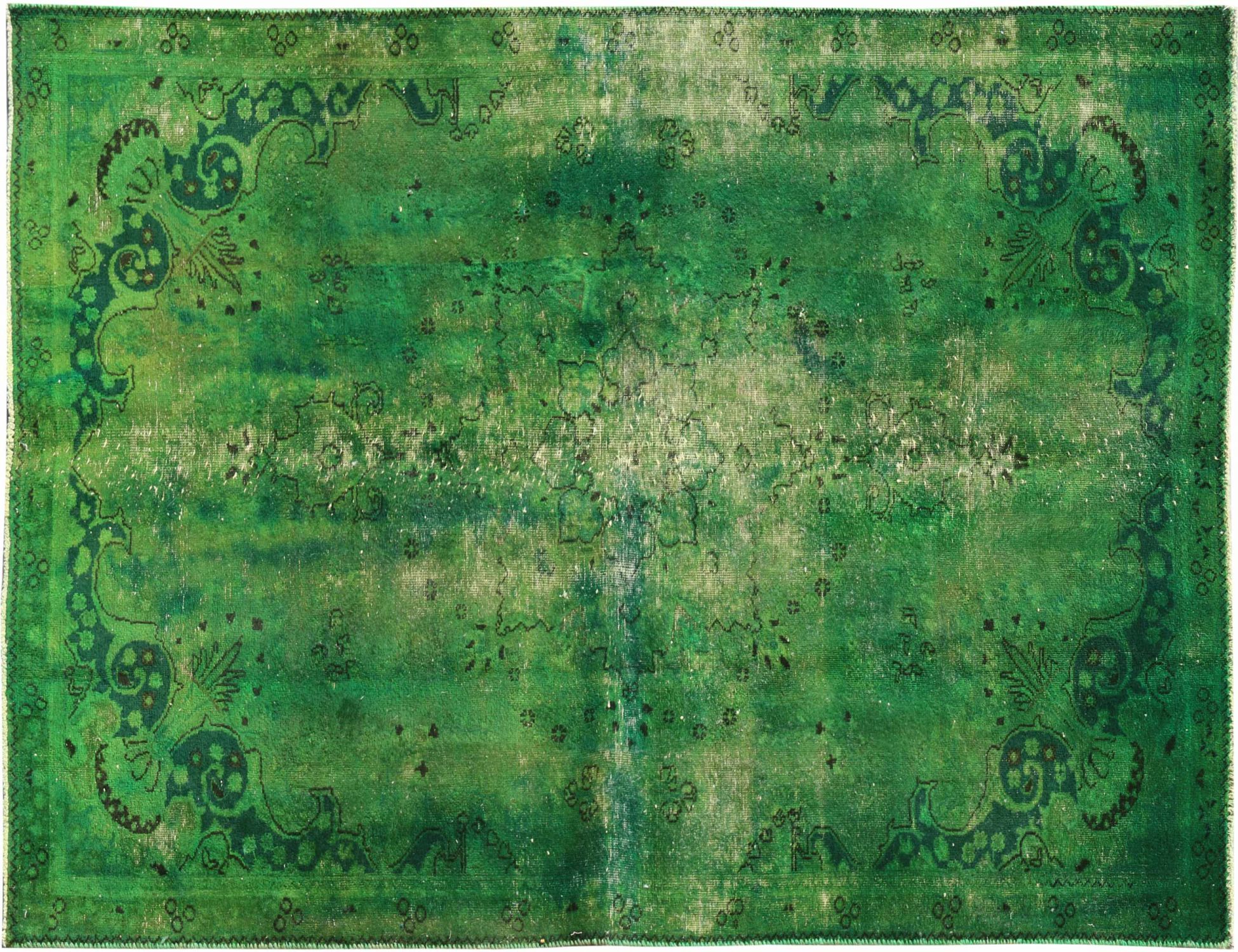 Vintage Perserteppich  grün <br/>240 x 146 cm