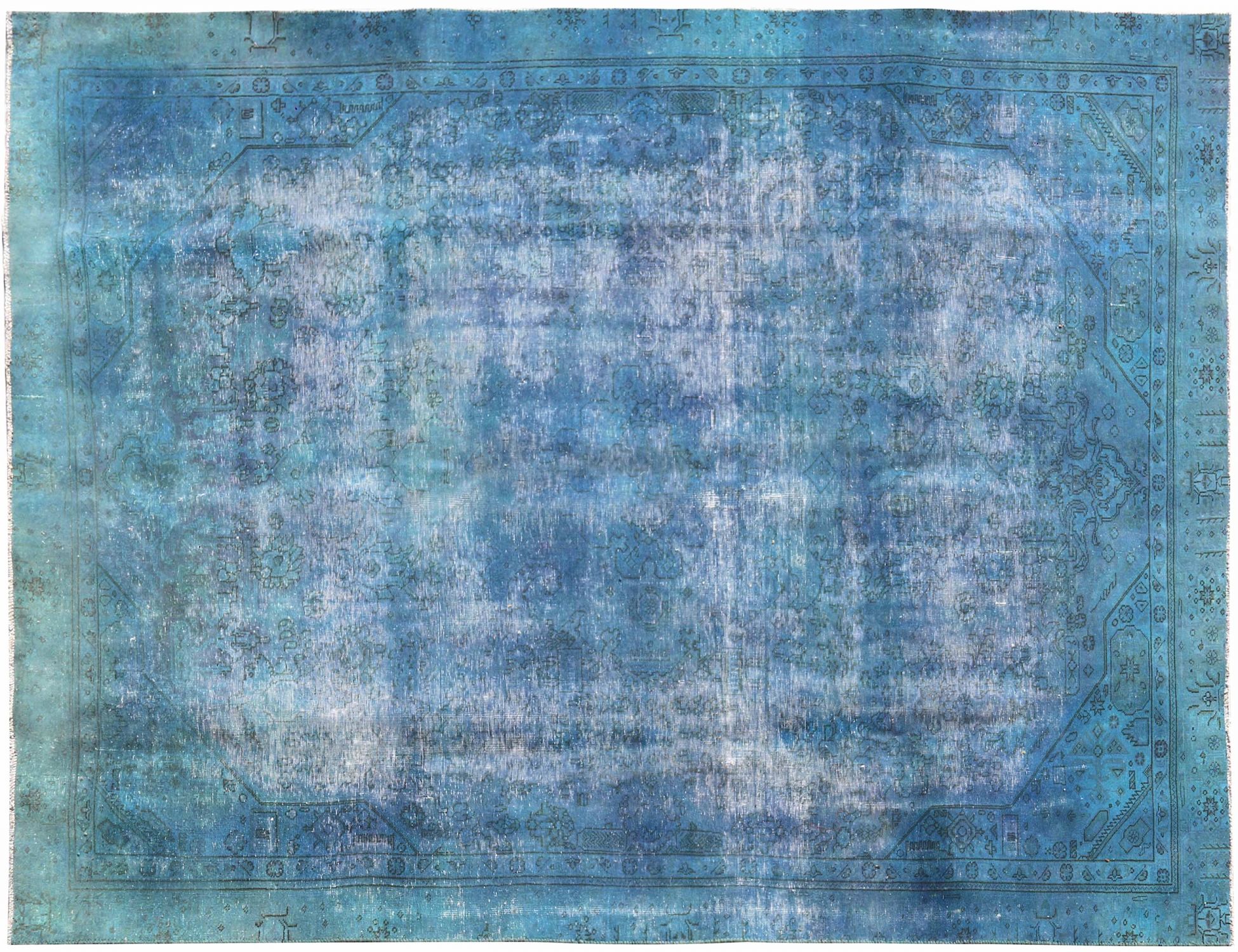 Tappeto Vintage  blu <br/>320 x 210 cm