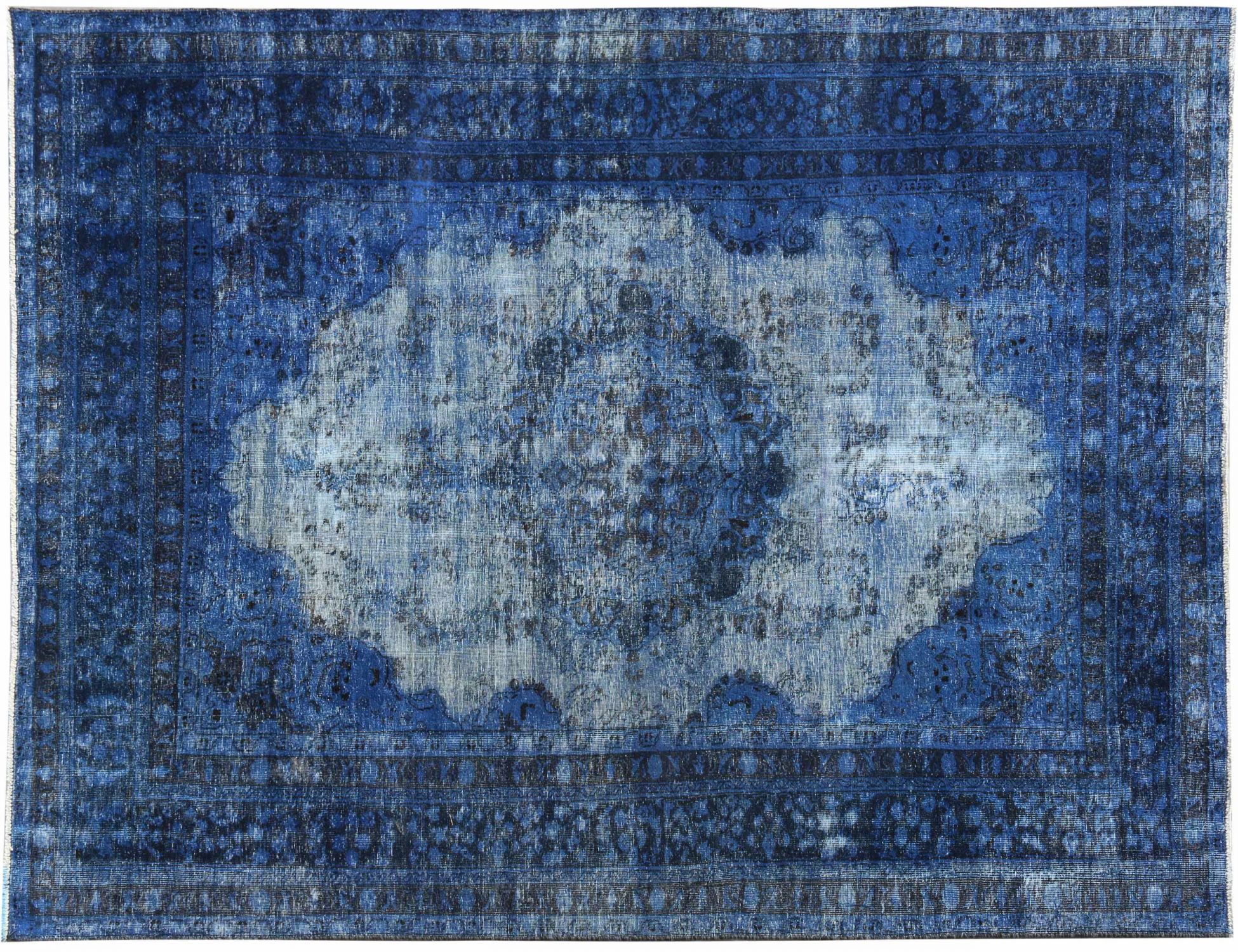 Tappeto Vintage  blu <br/>295 x 200 cm