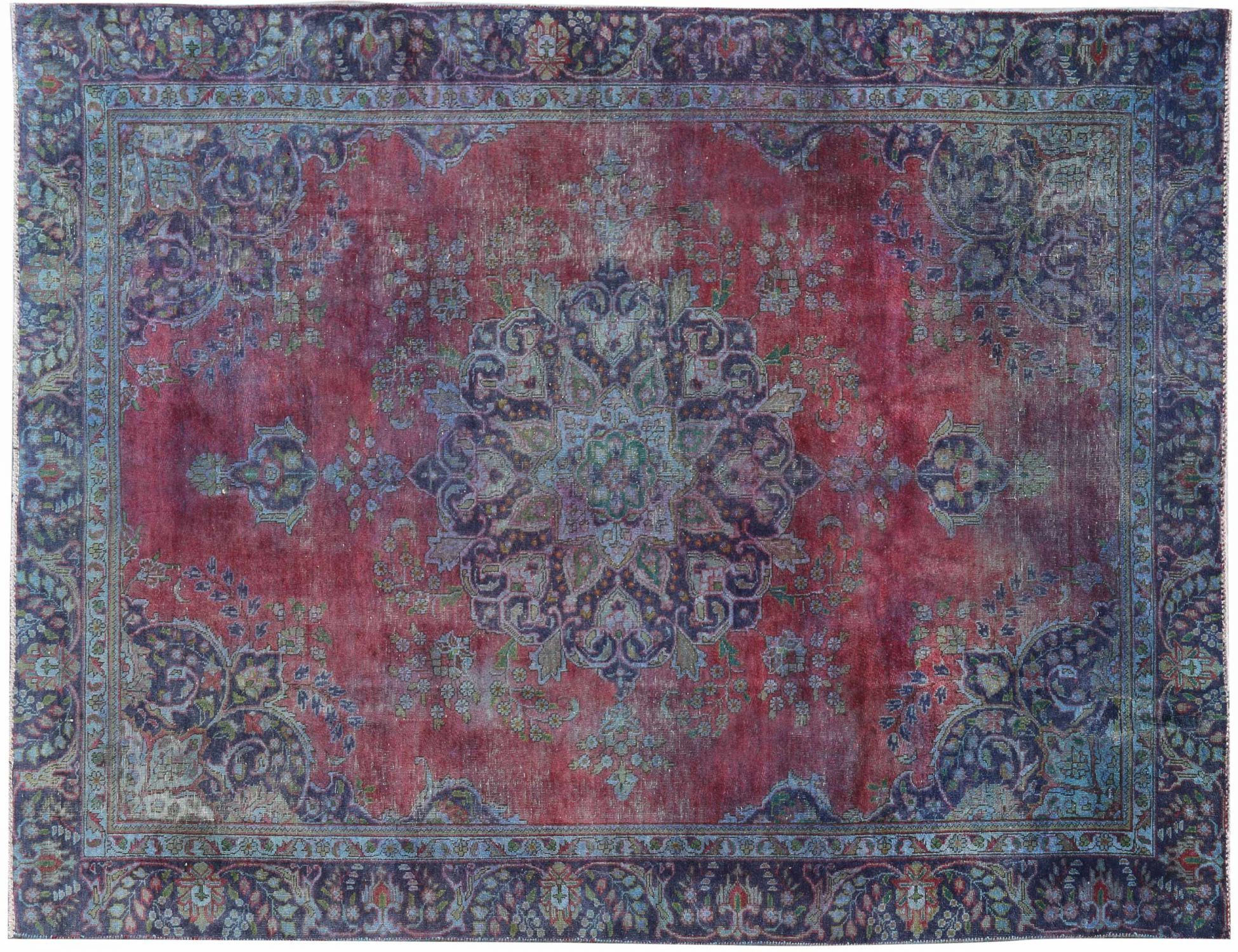 Vintage Perserteppich  blau <br/>312 x 221 cm